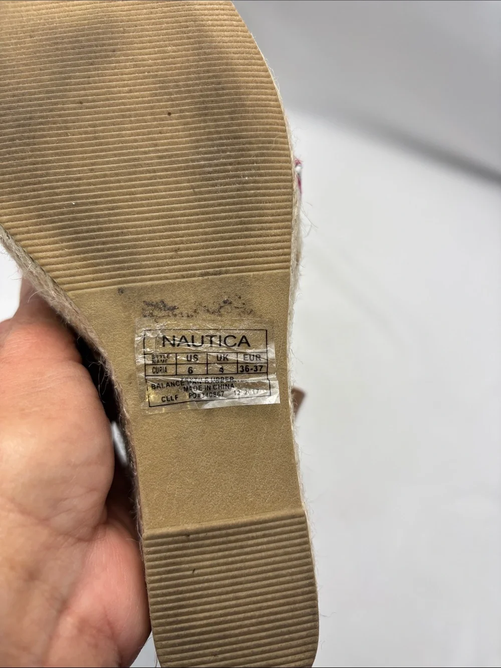 Nautica women wedge